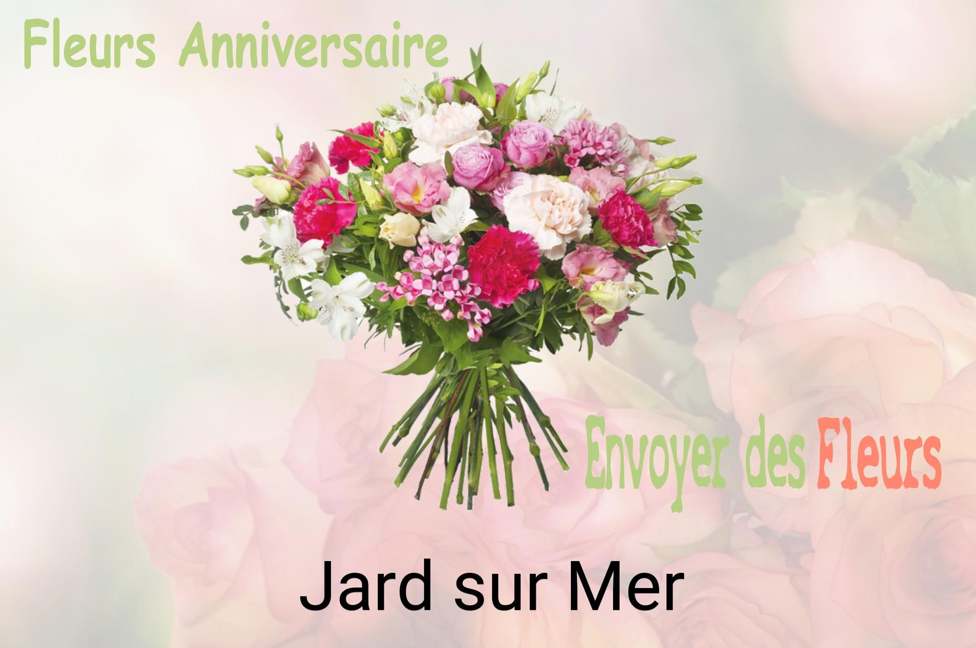 Bouquet de fleurs d’anniversaire livré à Jard-sur-Mer