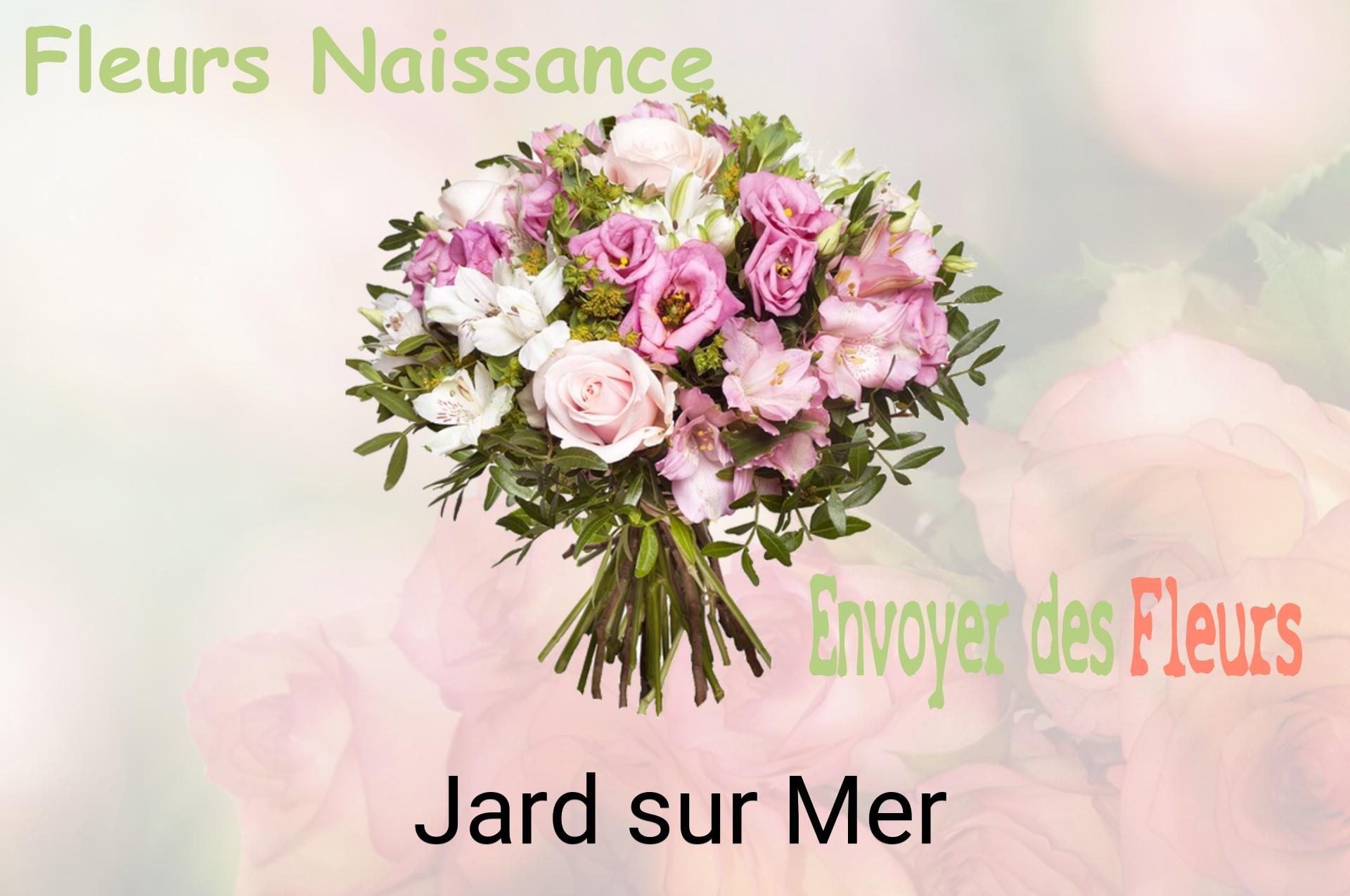 Bouquet de fleurs de naissance livré à Jard-sur-Mer